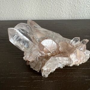 Multi-Point Pink Himalayan Crystal Quartz Cluster